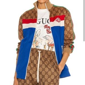 【HOLD】Gucci long sleeve zip jacket